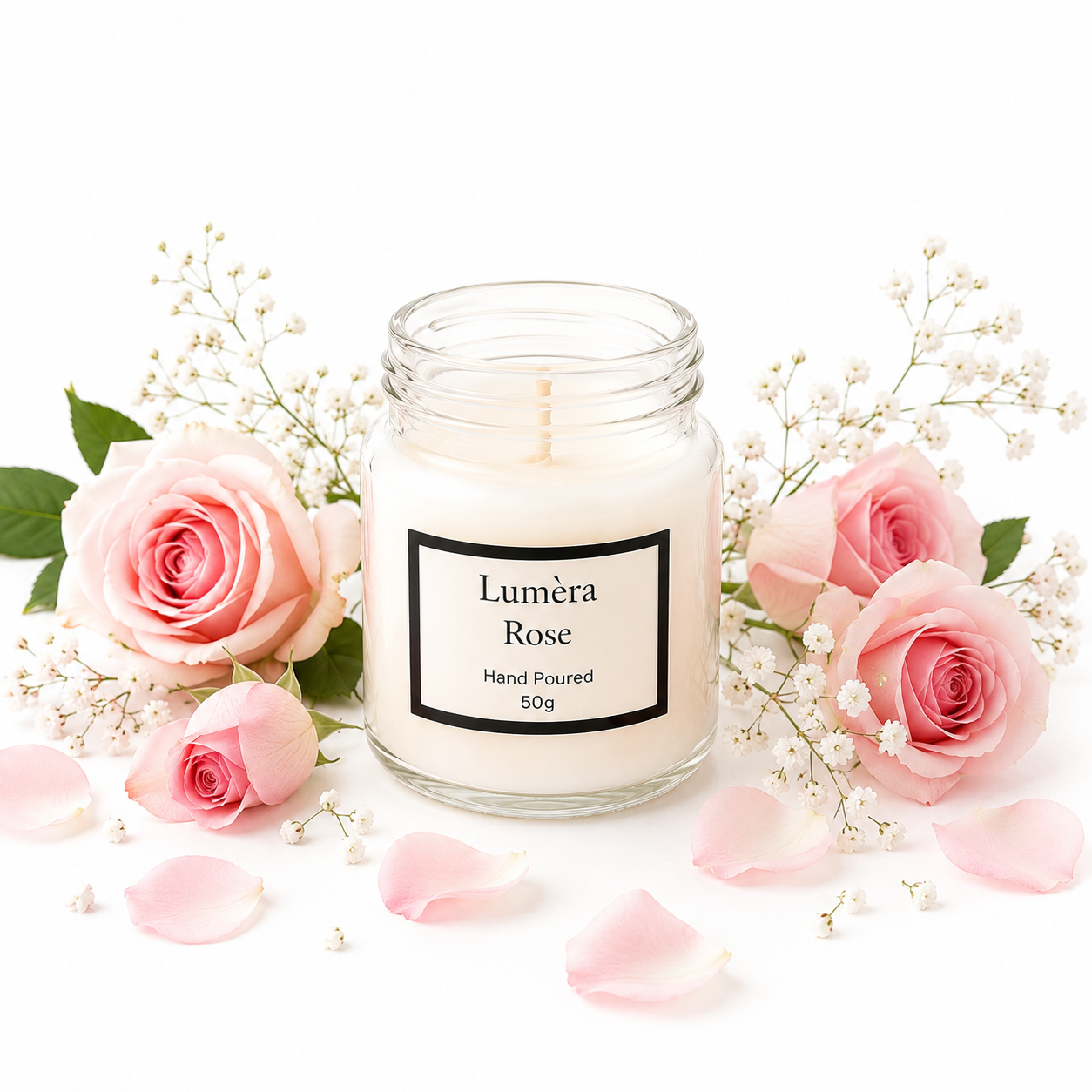 Rose Candle - 50g