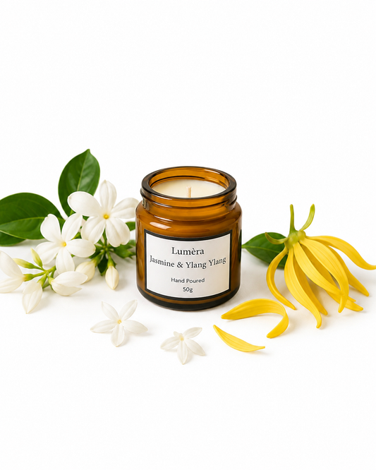 Jasmine & Ylang Ylang Candle – 50g